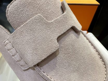 Replica Hermes Women's GO Mule Suede Mule #3341 - Image 4