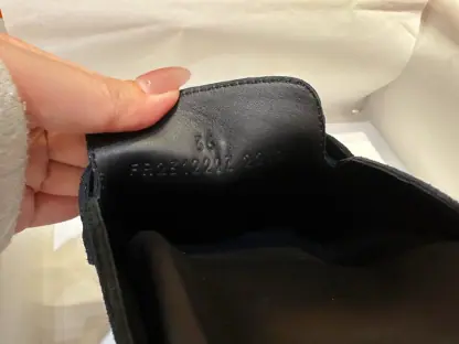 Replica Hermes Women's GO Mule Black Suede Mule #3342 - Image 4