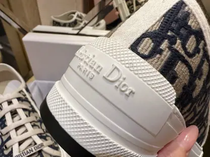 Replica Dior Walk'n'Dior Platform Sneaker Deep Blue For Women 2024 #3324 - Image 3