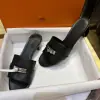 Replica Hermes Women's GIGI 50 Sandal Black CalfSkin #3336 - Image 10