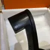 Replica Hermes Women's GIGI 50 Sandal Black CalfSkin #3336 - Image 5