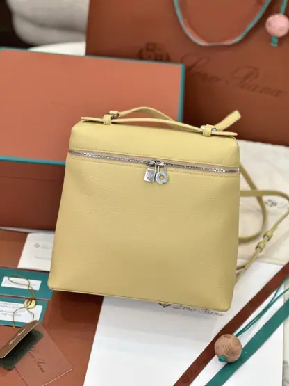Replica Loro Piana Extra Pocket backpack L23.5 Calfskin #3104
