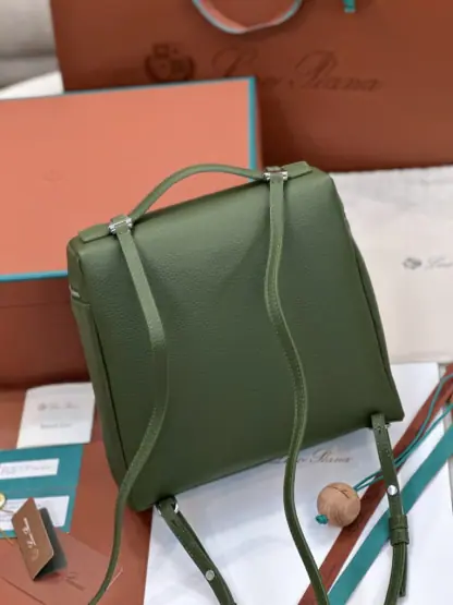 Replica Loro Piana Extra Pocket backpack L23.5 Calfskin #3103 - Image 5