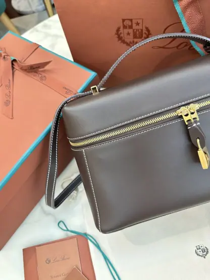 Replica Loro Piana Extra Bag L27 Calfskin #3068 - Image 8