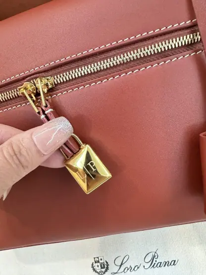 Replica Loro Piana Extra Bag L27 Calfskin #3069 - Image 8