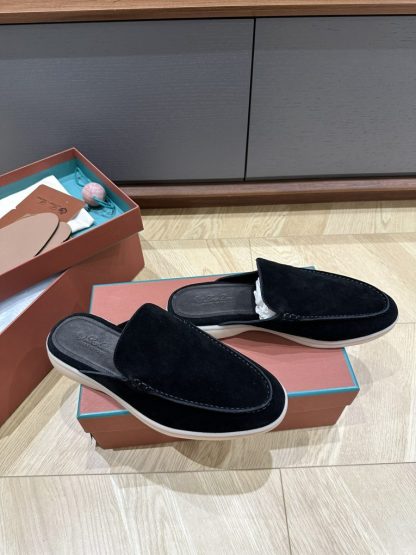 Replica Loro Piana Babouche Walk Loafers Men Suede Shoes #3252 - Image 6