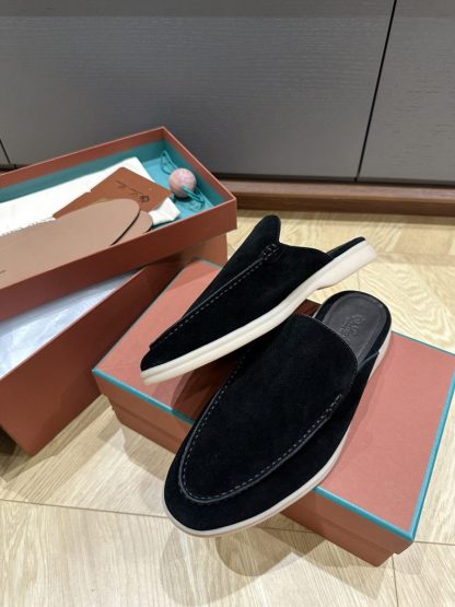 Replica Loro Piana Babouche Walk Loafers Men Suede Shoes #3252 - Image 7
