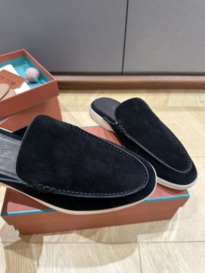 Replica Loro Piana Babouche Walk Loafers Men Suede Shoes #3252 - Image 9