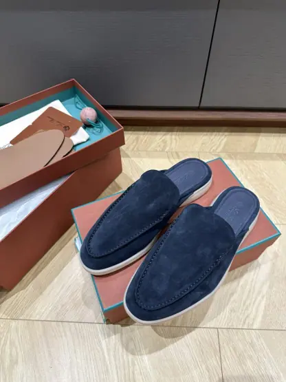 Replica Loro Piana Babouche Walk Loafers Men Suede Shoes #3253 - Image 6