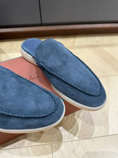 Replica Loro Piana Babouche Walk Loafers Men Suede Shoes #3251 - Image 6