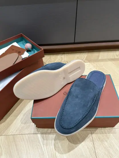 Replica Loro Piana Babouche Walk Loafers Men Suede Shoes #3251 - Image 8