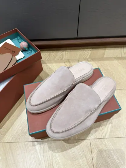 Replica Loro Piana Babouche Walk Loafers Men Suede Shoes #3249 - Image 5