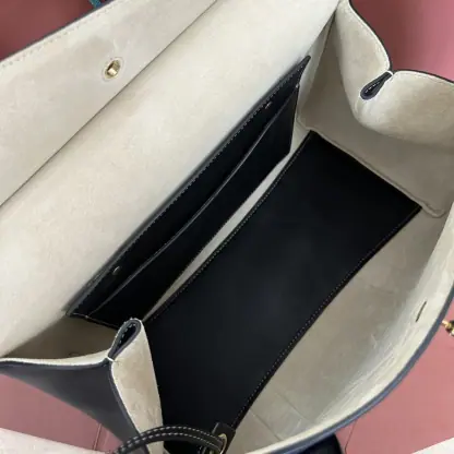 Replica Loro Piana Loom bag L32 Women Tote Smooth Calfskin #3346 - Image 9