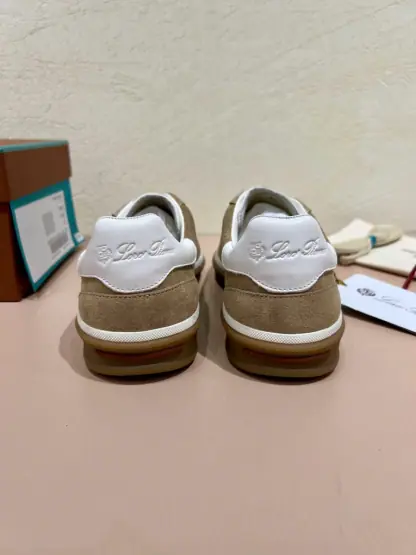Replica Loro Piana Tennis Walk Sneakers Calfskin Suede #3212 - Image 7
