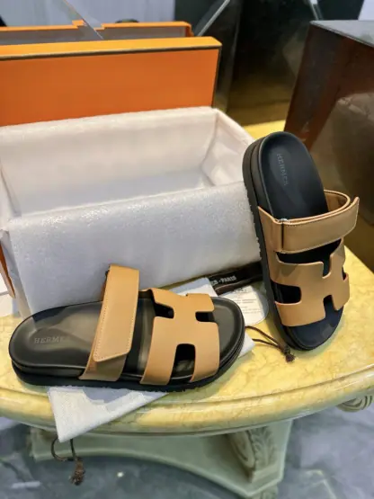 Replica Hermes Women's Chypre Sandal Classic CalfSkin #3331 - Image 15