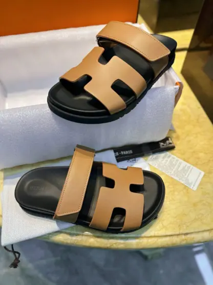 Replica Hermes Women's Chypre Sandal Classic CalfSkin #3331 - Image 16