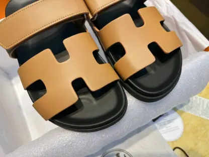 Replica Hermes Women's Chypre Sandal Classic CalfSkin #3331 - Image 8