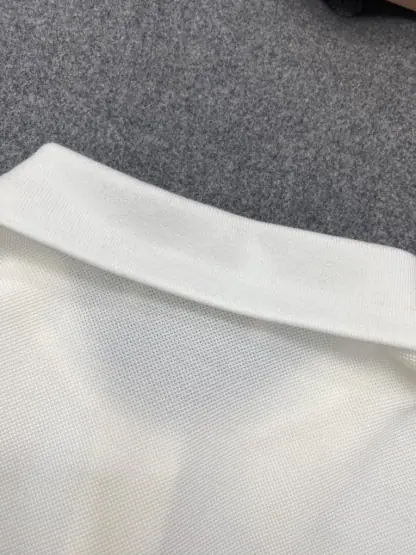 Replica Miu Miu Cotton piqué polo shirt white Women 2024 #3314 - Image 14