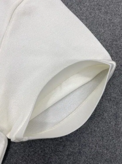 Replica Miu Miu Cotton piqué polo shirt white Women 2024 #3314 - Image 9