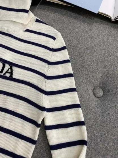 Replica Prada Superfine wool turtleneck sweater Women sweatshirt 2024 #3304 - Image 2