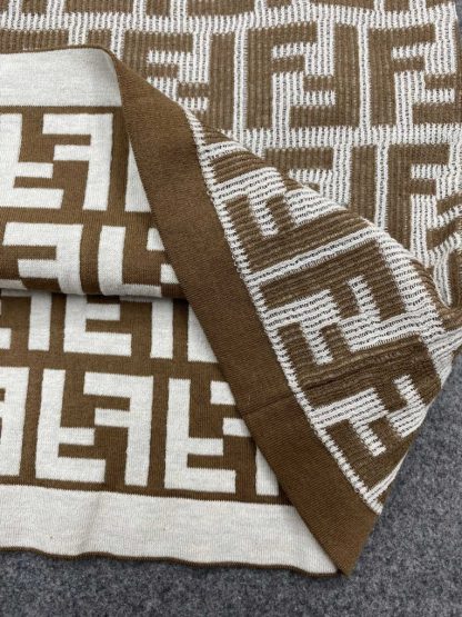 Replica Fendi Brown FF cotton top Women Vest 2024 #3303 - Image 7