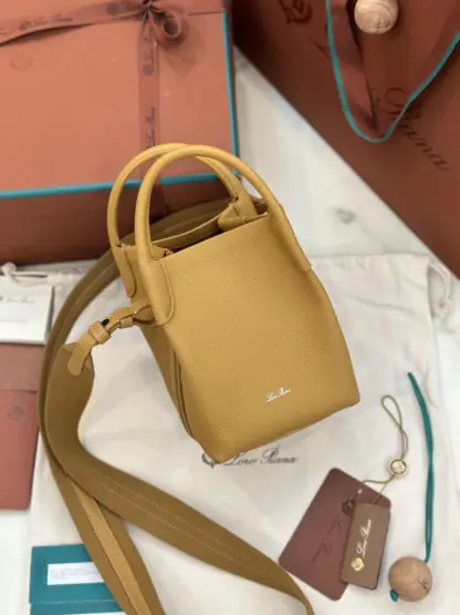 Replica Loro Piana Micro Bale bag Calfskin #3050