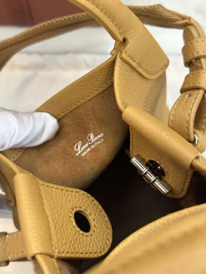 Replica Loro Piana Micro Bale bag Calfskin #3050 - Image 3