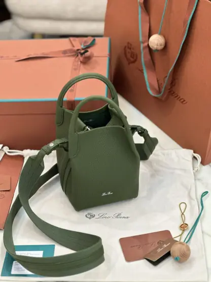 Replica Loro Piana Micro Bale bag Calfskin #3049 - Image 2