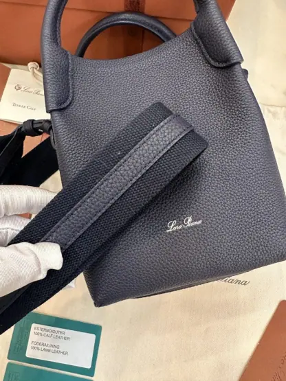 Replica Loro Piana Micro Bale bag Calfskin #3048 - Image 2