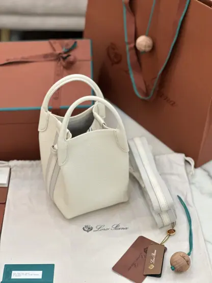 Replica Loro Piana Micro Bale bag Calfskin #3047 - Image 8