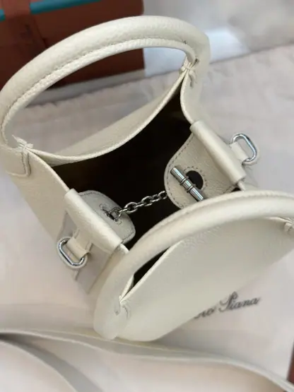 Replica Loro Piana Micro Bale bag Calfskin #3047 - Image 9
