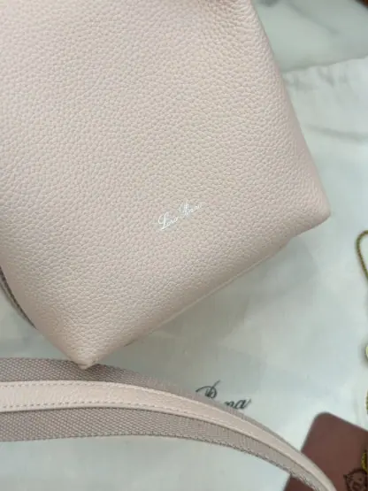 Replica Loro Piana Micro Bale bag Calfskin #3046 - Image 3