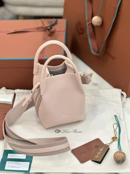 Replica Loro Piana Micro Bale bag Calfskin #3046 - Image 4