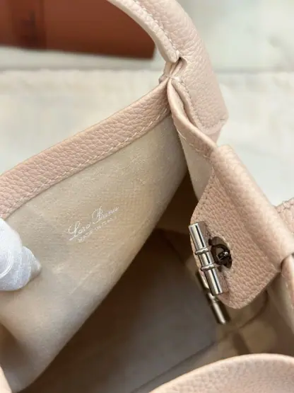 Replica Loro Piana Micro Bale bag Calfskin #3046 - Image 6