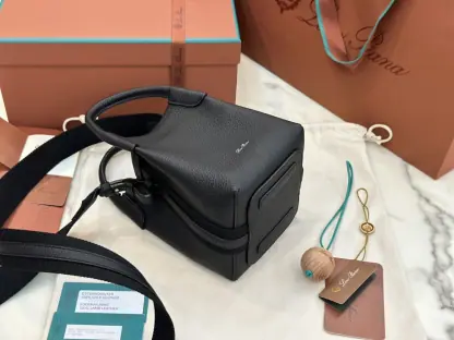 Replica Loro Piana Micro Bale bag Calfskin #3045 - Image 3
