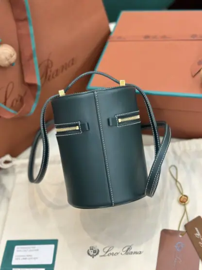 Replica Loro Piana Extra Case Medium bag Calfskin #3097 - Image 9