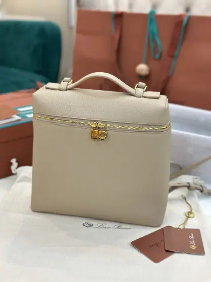 Replica Loro Piana Extra Pocket backpack L23.5 Calfskin #3121 - Image 5