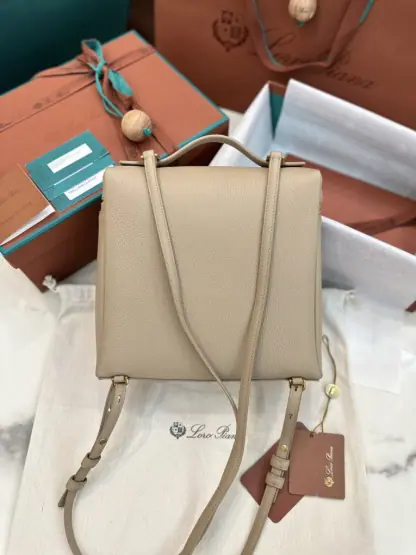 Replica Loro Piana Extra Pocket backpack L23.5 Calfskin #3121 - Image 9