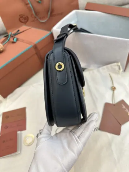 Replica Loro Piana Small Ghiera bag Calfskin #3087 - Image 5