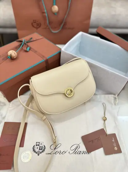 Replica Loro Piana Small Ghiera bag Calfskin #3086 - Image 2