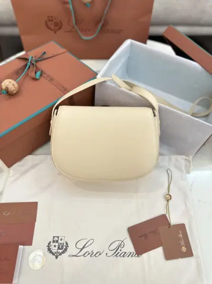 Replica Loro Piana Small Ghiera bag Calfskin #3086 - Image 9