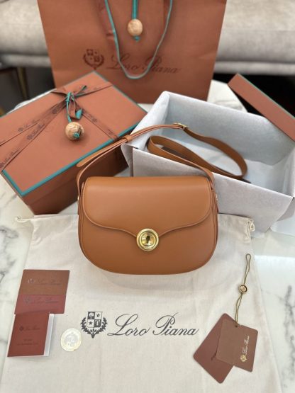 Replica Loro Piana Small Ghiera bag Calfskin #3084