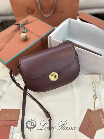 Replica Loro Piana Small Ghiera bag Calfskin #3085 - Image 4