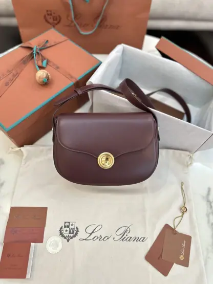 Replica Loro Piana Small Ghiera bag Calfskin #3085
