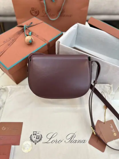 Replica Loro Piana Small Ghiera bag Calfskin #3085 - Image 5
