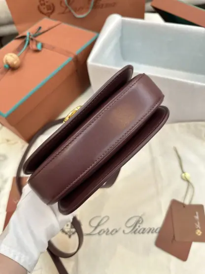 Replica Loro Piana Mini Ghiera bag Calfskin #3089 - Image 6