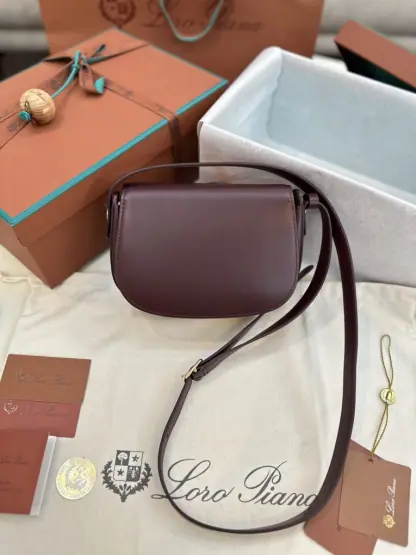 Replica Loro Piana Mini Ghiera bag Calfskin #3089 - Image 8