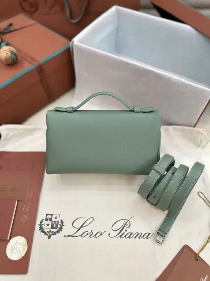 Replica Loro Piana Extra Pocket L19 Bag Calfskin #3016 - Image 7