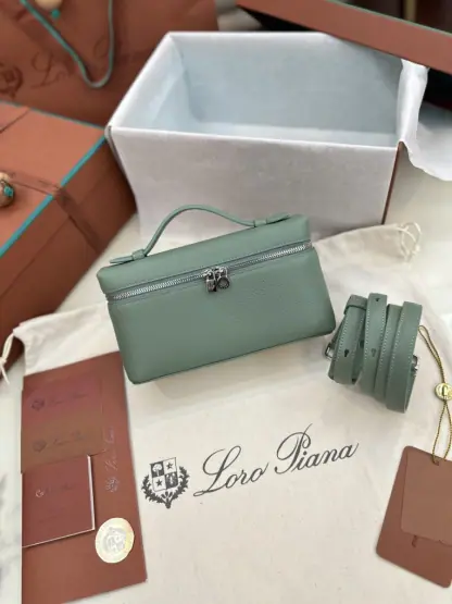 Replica Loro Piana Extra Pocket L19 Bag Calfskin #3016 - Image 5