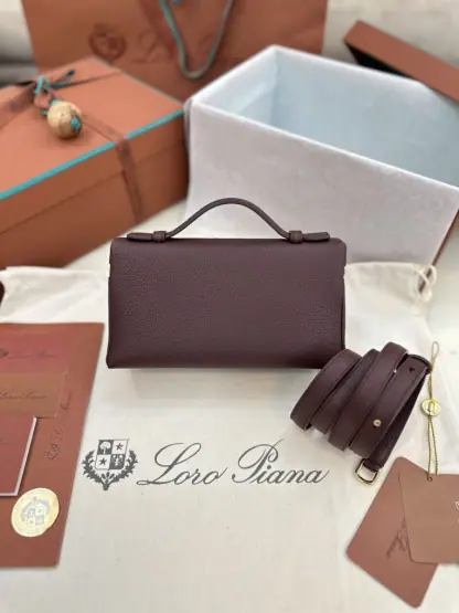 Replica Loro Piana Extra Pocket L19 Bag Calfskin #3010 - Image 5
